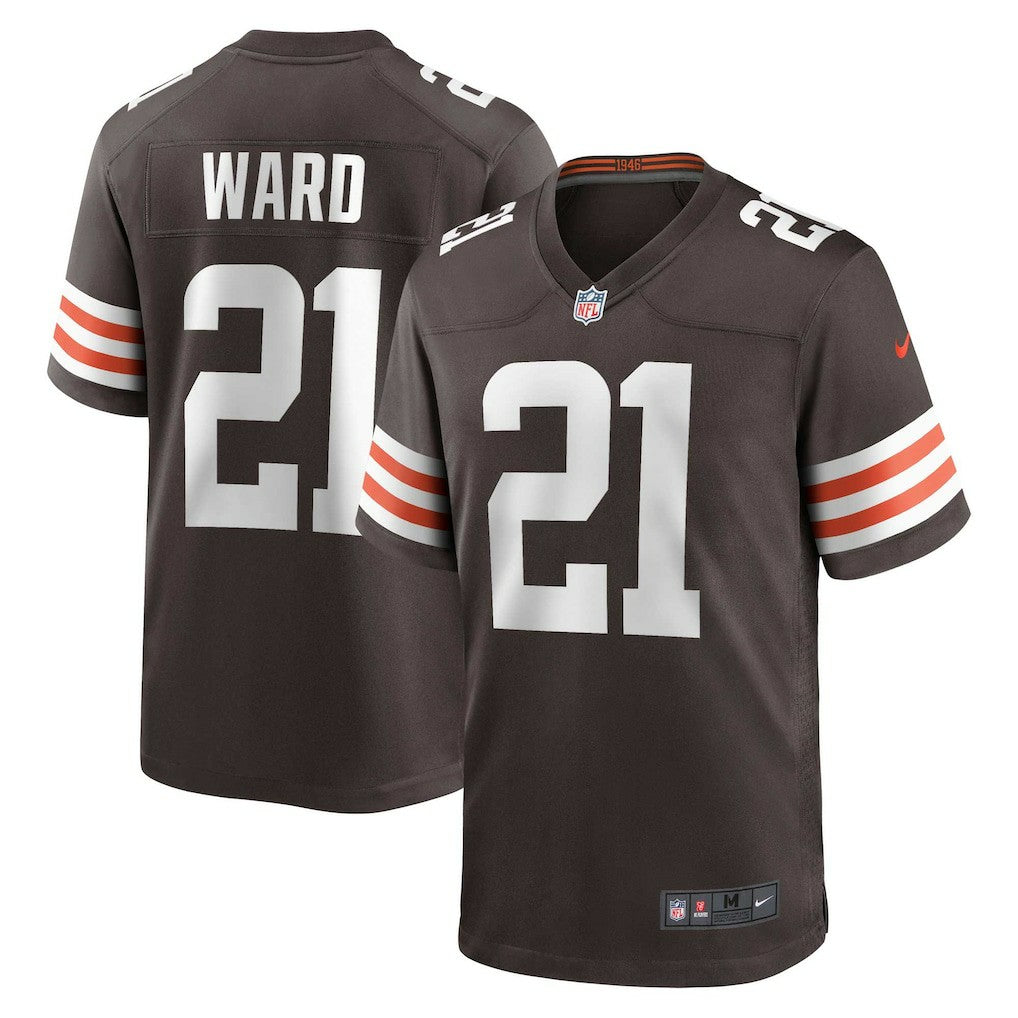 Denzel Ward Cleveland Browns Game Jersey Brown | Nike for Sale