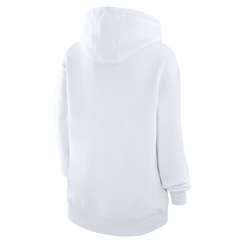 Kansas City Chiefs G-III 4Her by Carl Banks Women's Heart Graphic Fleece Pullover Hoodie White | NFL