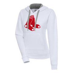 Boston Red Sox Antigua Women's Victory Pullover Hoodie - MLB