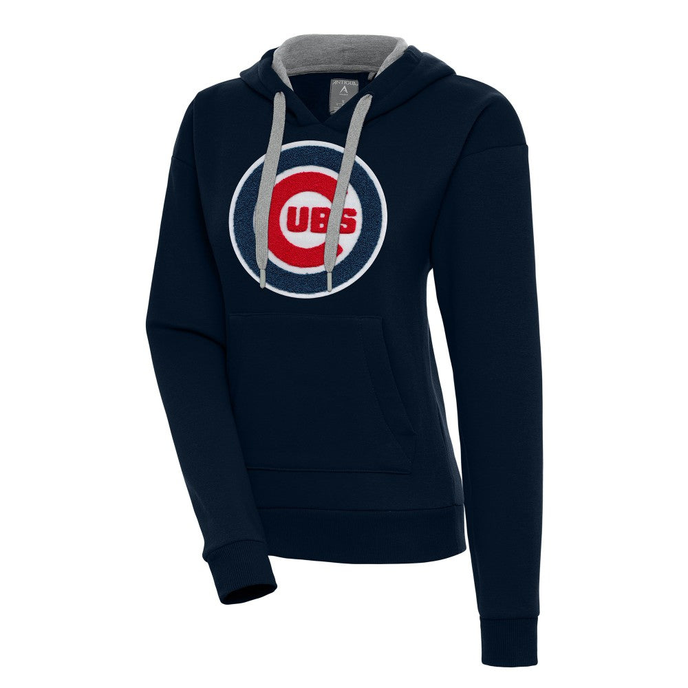 Chicago Cubs Antigua Women's Victory Pullover Hoodie - MLB