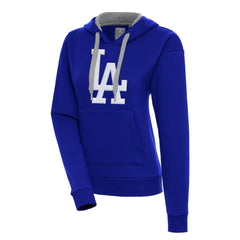 Los Angeles Dodgers Antigua Women's Victory Pullover Hoodie - MLB