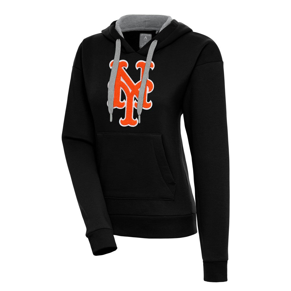 New York Mets Antigua Women's Victory Pullover Hoodie - MLB