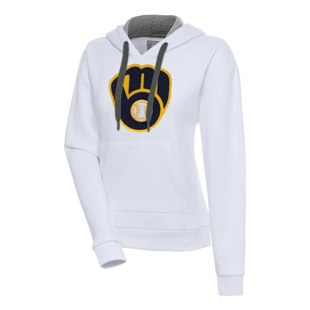 Milwaukee Brewers Antigua Women's Victory Pullover Hoodie - MLB