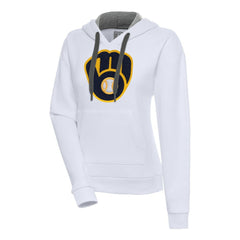 Milwaukee Brewers Antigua Women's Victory Pullover Hoodie - MLB