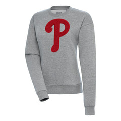 Philadelphia Phillies Antigua Women's Victory Chenille Pullover Sweatshirt - MLB