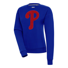 Philadelphia Phillies Antigua Women's Victory Chenille Pullover Sweatshirt - MLB