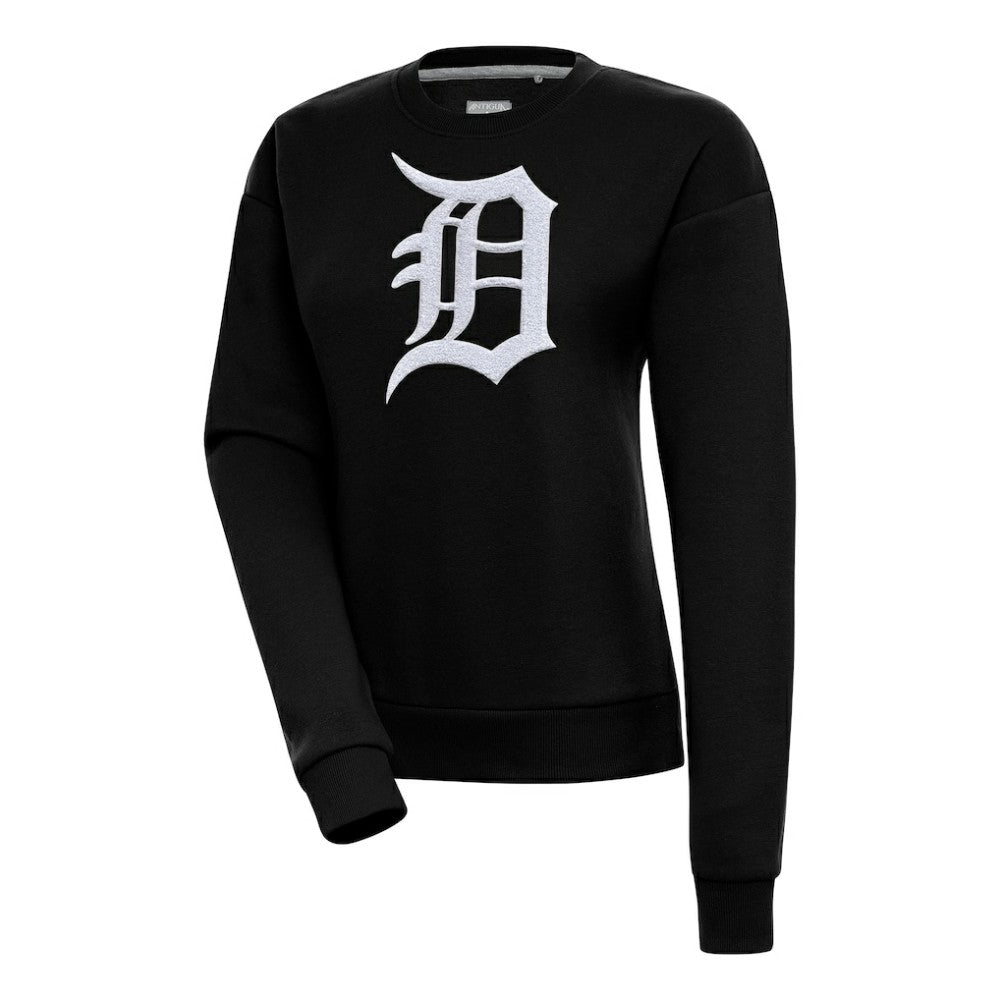 Detroit Tigers Antigua Women's Victory Chenille Pullover Sweatshirt - MLB