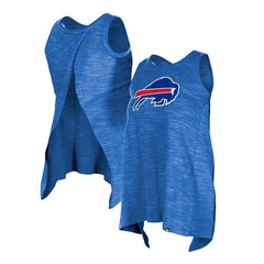 Buffalo Bills New Era Women's Plus Size Space Dye Active Tank Top Royal | NFL