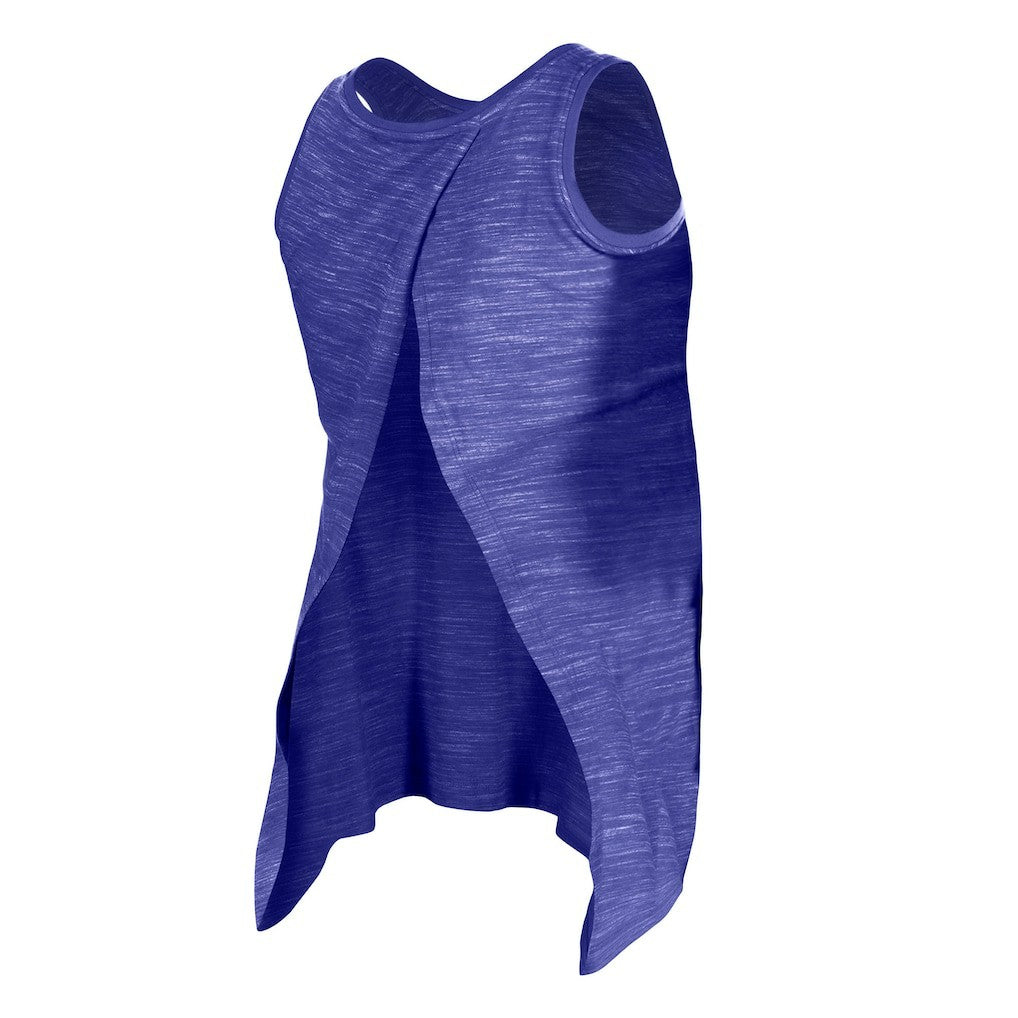 Baltimore Ravens New Era Women's Space Dye Active Tank Top Purple | NFL