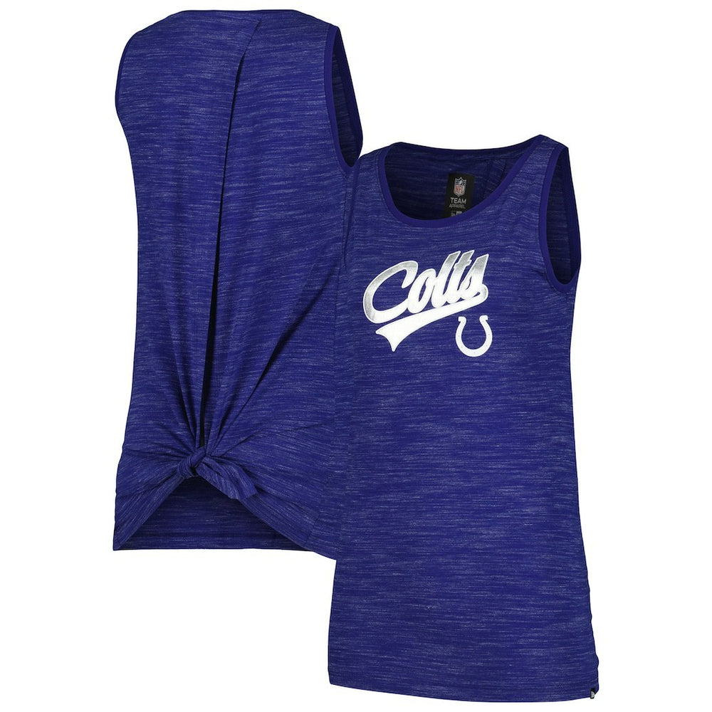 Indianapolis Colts New Era Women's Space Dye Active Tank Top Royal | NFL