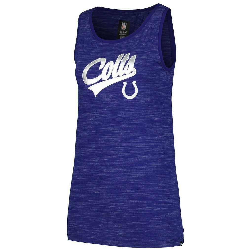 Indianapolis Colts New Era Women's Space Dye Active Tank Top Royal | NFL