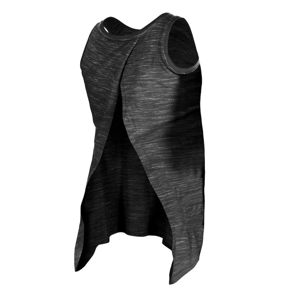 Las Vegas Raiders New Era Women's Space Dye Active Tank Top Black | NFL
