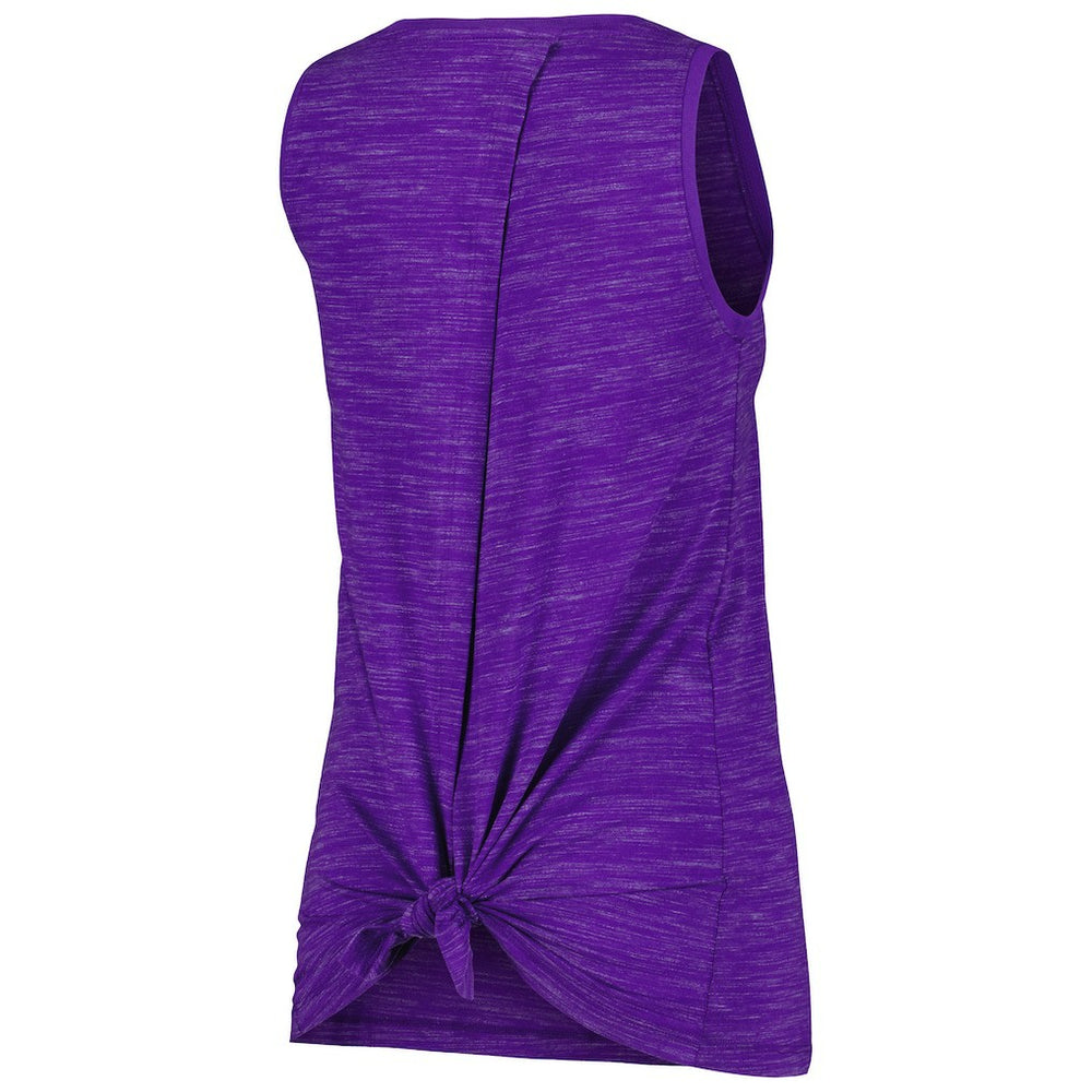 Minnesota Vikings New Era Women's Space Dye Active Tank Top Purple | NFL