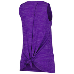 Minnesota Vikings New Era Women's Space Dye Active Tank Top Purple | NFL