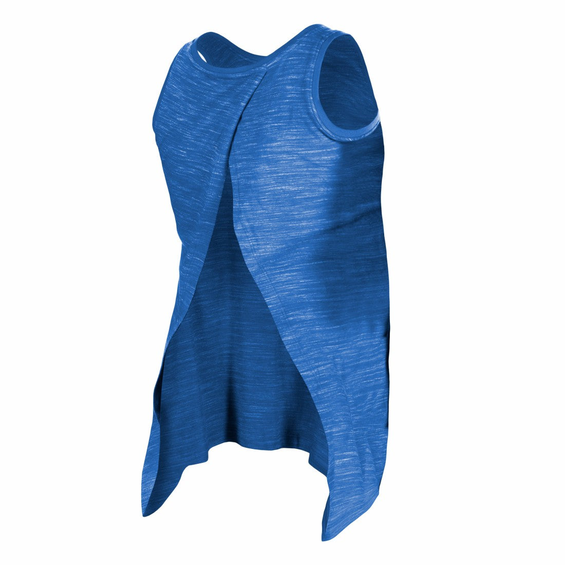 New York Giants New Era Women's Space Dye Active Tank Top Royal | NFL