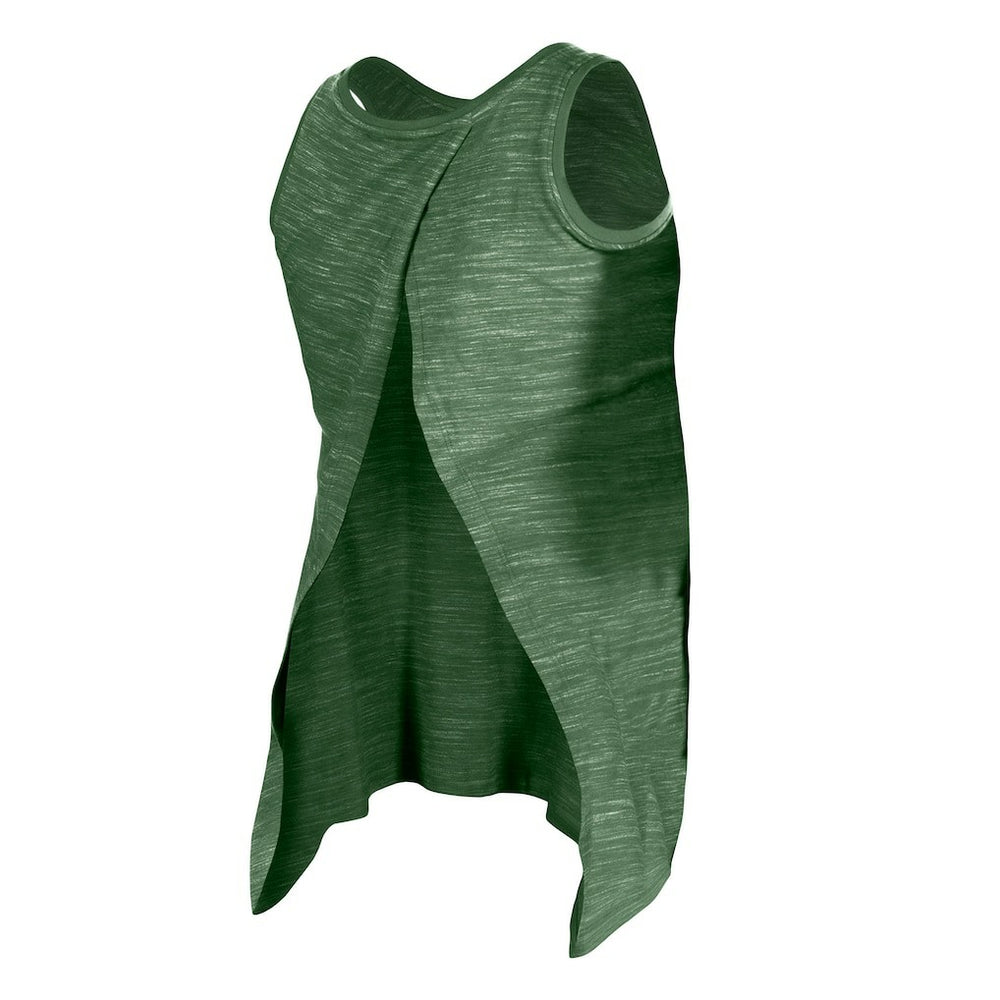New York Jets New Era Women's Space Dye Active Tank Top Green | NFL