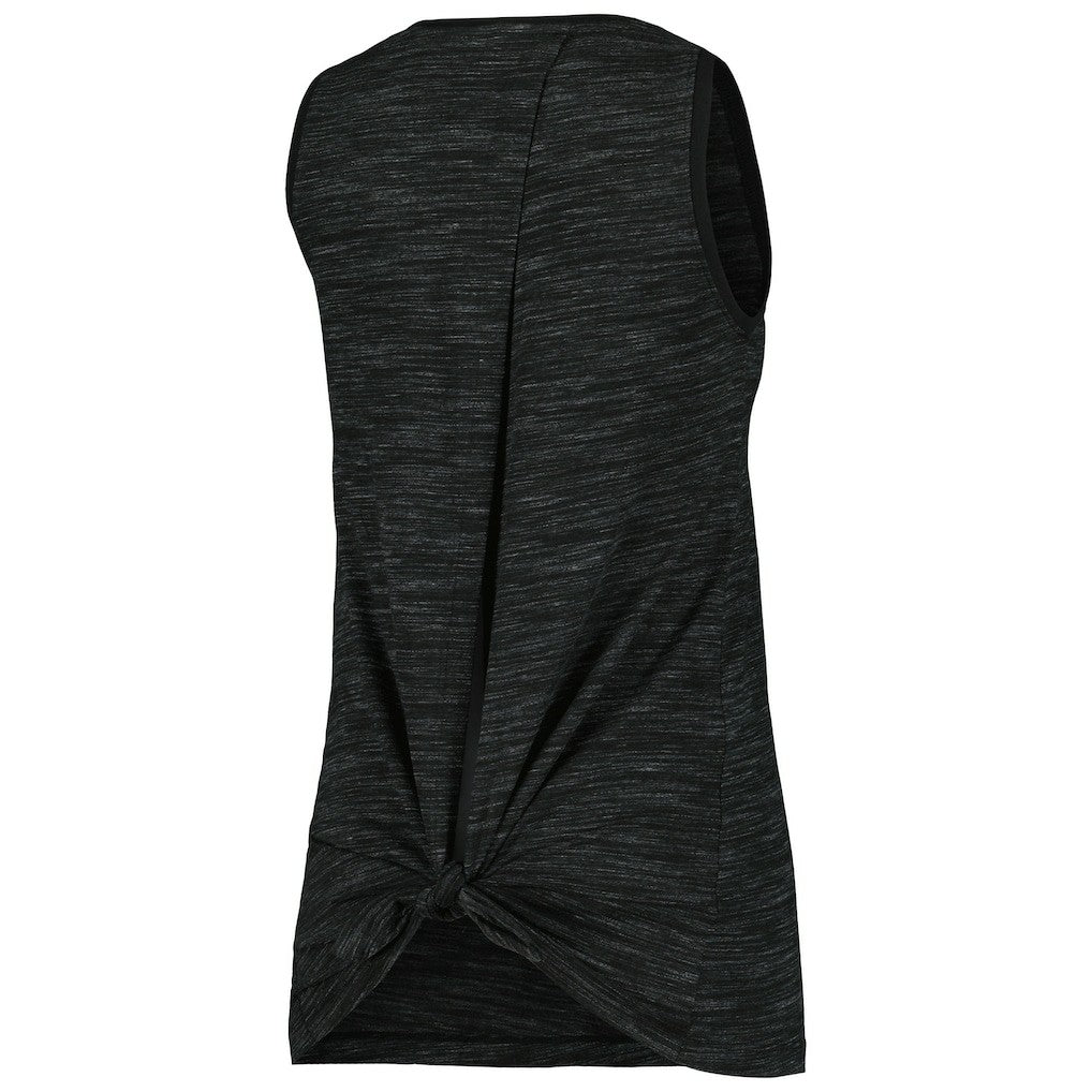 Pittsburgh Steelers New Era Women's Space Dye Active Tank Top Black | NFL
