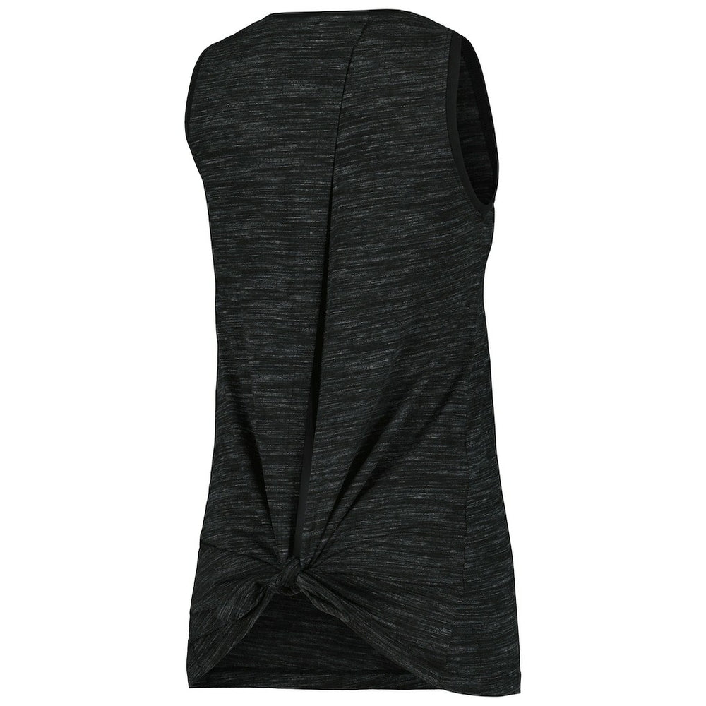 Pittsburgh Steelers New Era Women's Space Dye Active Tank Top Black | NFL