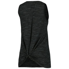 Pittsburgh Steelers New Era Women's Space Dye Active Tank Top Black | NFL