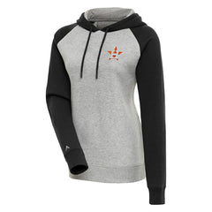 Houston Astros Antigua Women's Victory Raglan Sleeve Pullover Hoodie - MLB