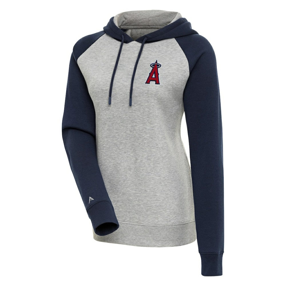 Los Angeles Angels Antigua Women's Victory Raglan Sleeve Pullover Hoodie - MLB