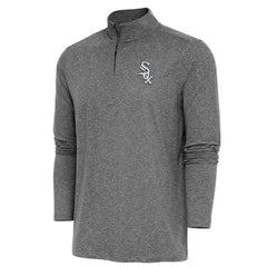 Chicago White Sox Antigua Hunk Quarter-Zip Pullover Top - MLB