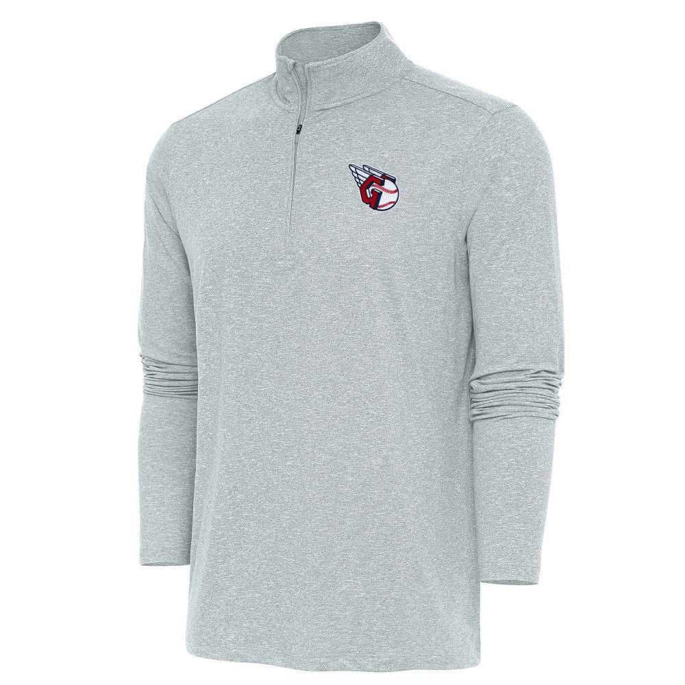Cleveland Guardians Antigua Hunk Quarter-Zip Pullover Top - MLB