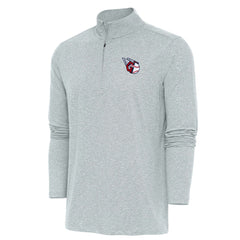 Cleveland Guardians Antigua Hunk Quarter-Zip Pullover Top - MLB