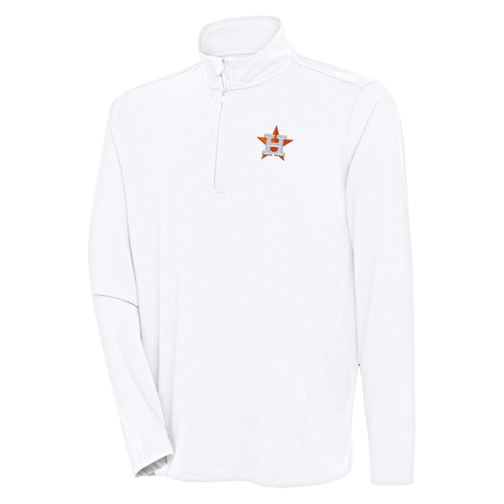 Houston Astros Antigua Hunk Quarter-Zip Pullover Top - MLB