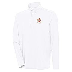 Houston Astros Antigua Hunk Quarter-Zip Pullover Top - MLB