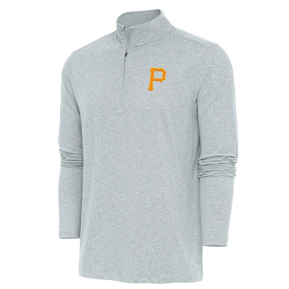Pittsburgh Pirates Antigua Hunk Quarter-Zip Pullover Top - MLB