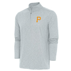 Pittsburgh Pirates Antigua Hunk Quarter-Zip Pullover Top - MLB