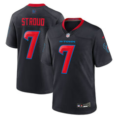 C.J. Stroud Houston Texans 2nd Alternate Game Jersey Navy | Nike for Sale