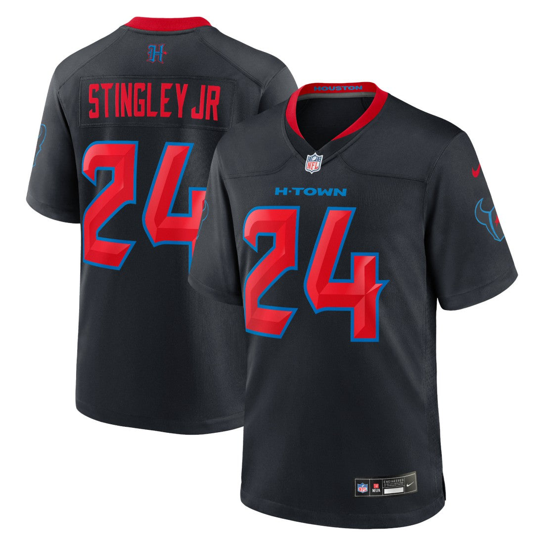 Derek Stingley Jr. Houston Texans 2nd Alternate Game Jersey Navy | Nike for Sale
