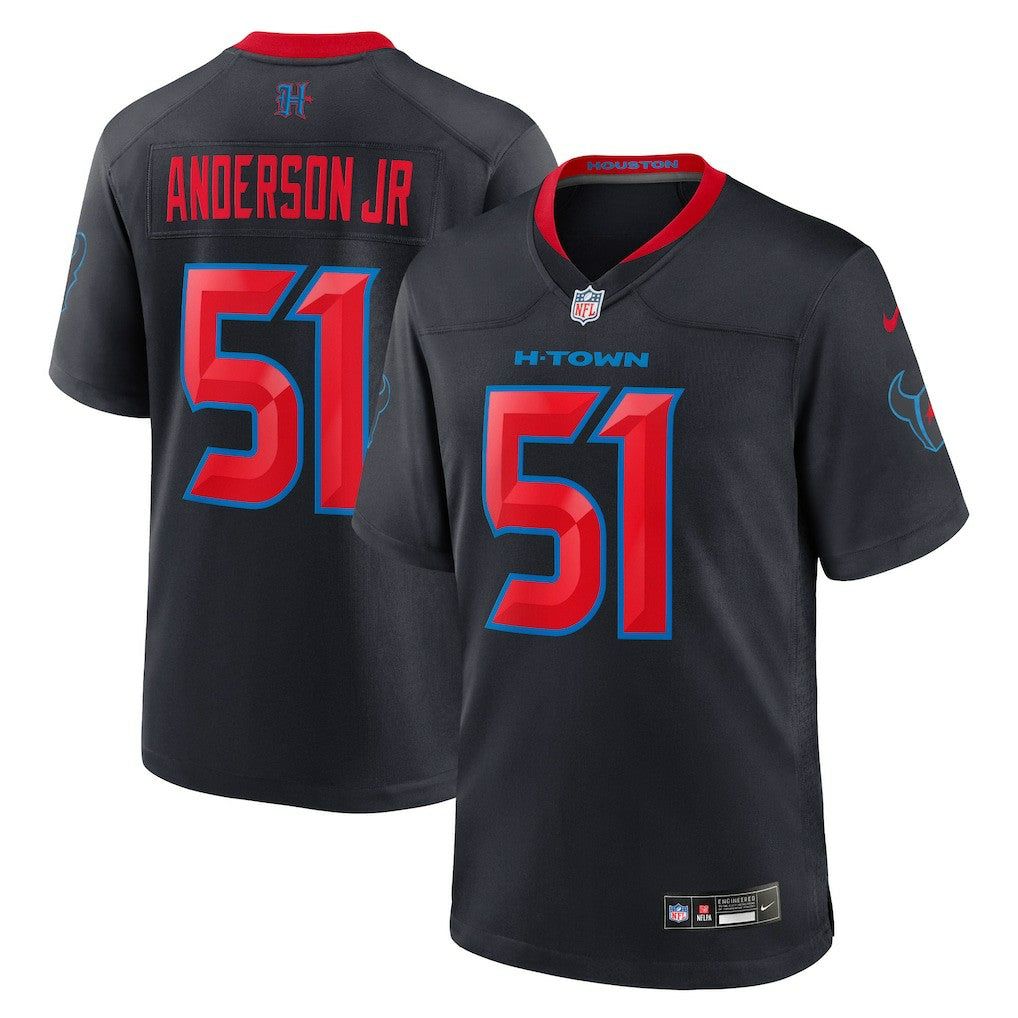 Will Anderson Jr. Houston Texans Alternate Game Jersey Navy | Nike for Sale