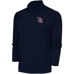 Tampa Bay Rays Antigua Patriotic Tribute Quarter-Zip Pullover Top - MLB