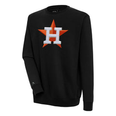 Houston Astros Antigua Victory Crewneck Chenille Pullover Sweatshirt - MLB