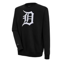 Detroit Tigers Antigua Victory Crewneck Chenille Pullover Sweatshirt - MLB