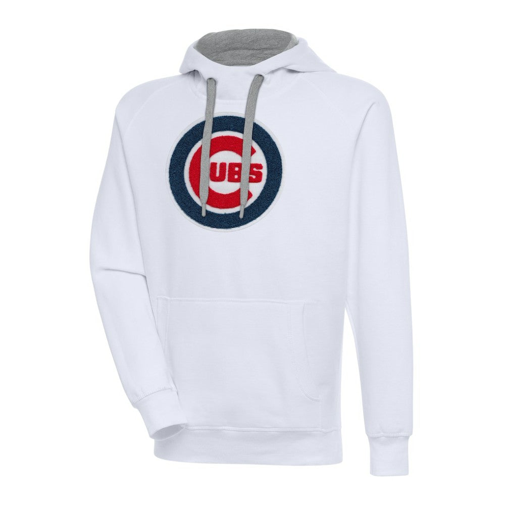 Chicago Cubs Antigua Victory Chenille Pullover Hoodie - MLB