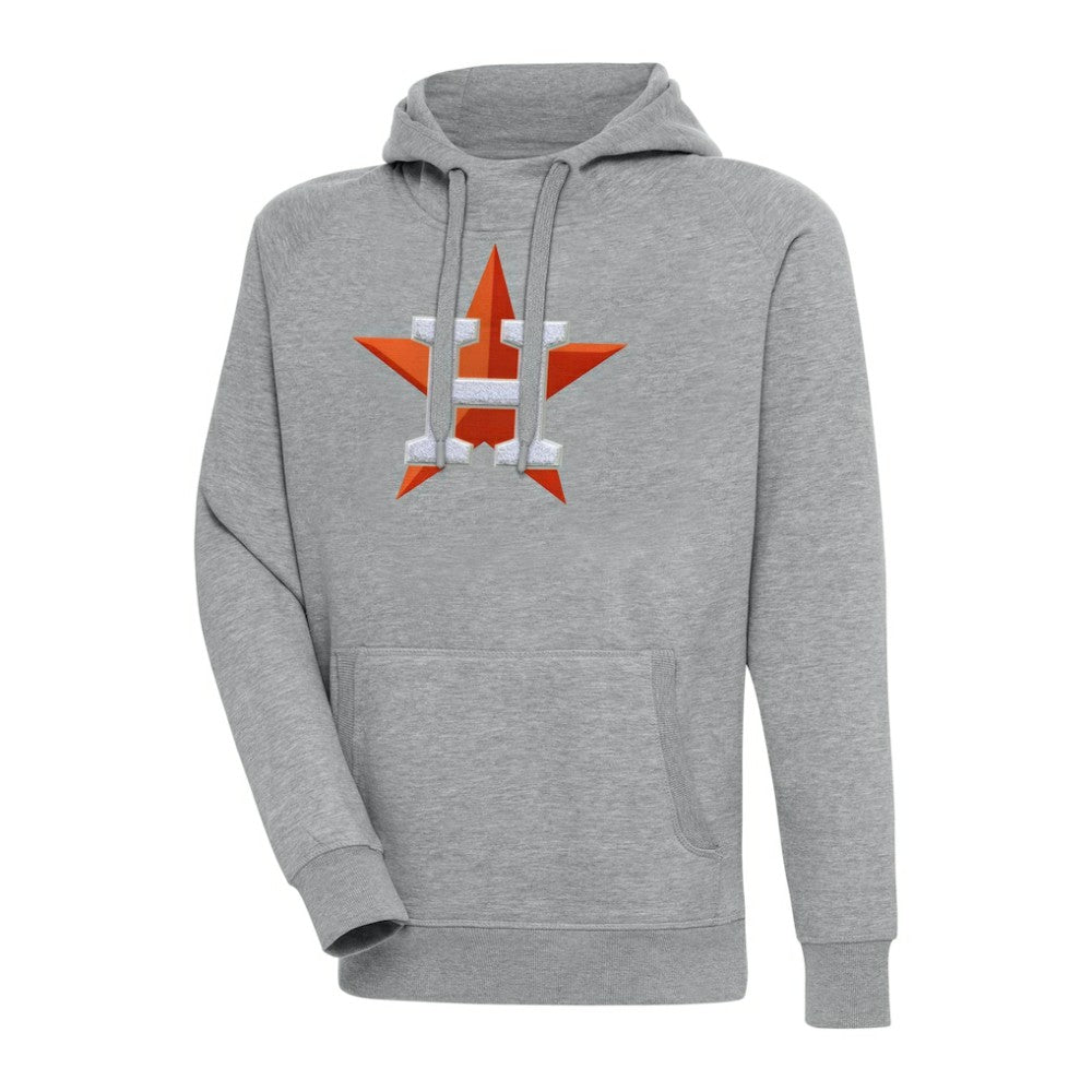Houston Astros Antigua Victory Chenille Pullover Hoodie - MLB