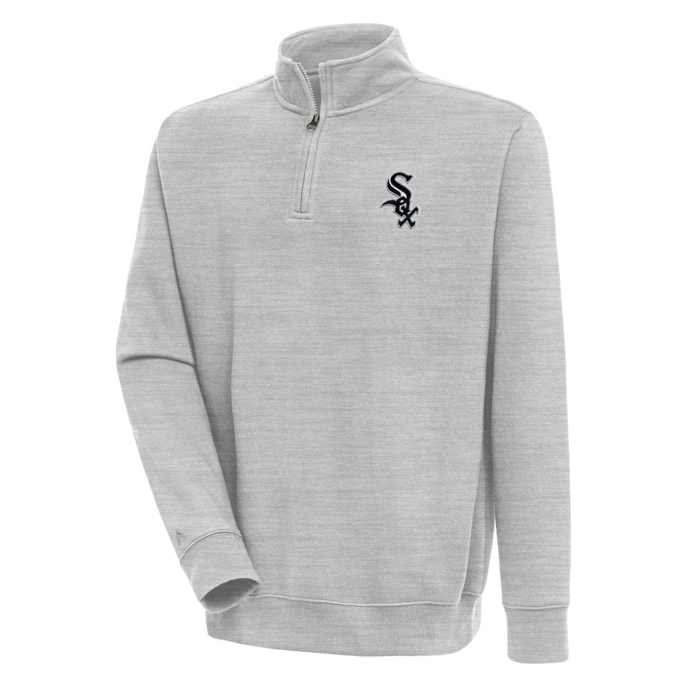 Chicago White Sox Antigua Victory Quarter-Zip Pullover Top - MLB