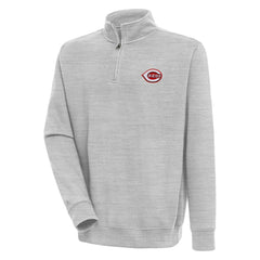 Cincinnati Reds Antigua Victory Quarter-Zip Pullover Top - MLB