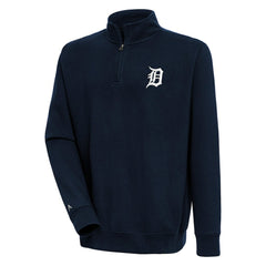 Detroit Tigers Antigua Victory Quarter-Zip Pullover Top - MLB