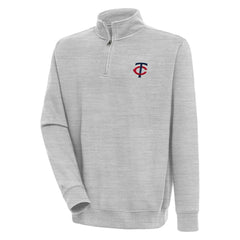 Minnesota Twins Antigua Victory Quarter-Zip Pullover Top - MLB
