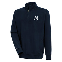 New York Yankees Antigua Victory Quarter-Zip Pullover Top - MLB
