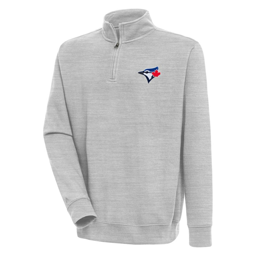 Toronto Blue Jays Antigua Victory Quarter-Zip Pullover Top - MLB