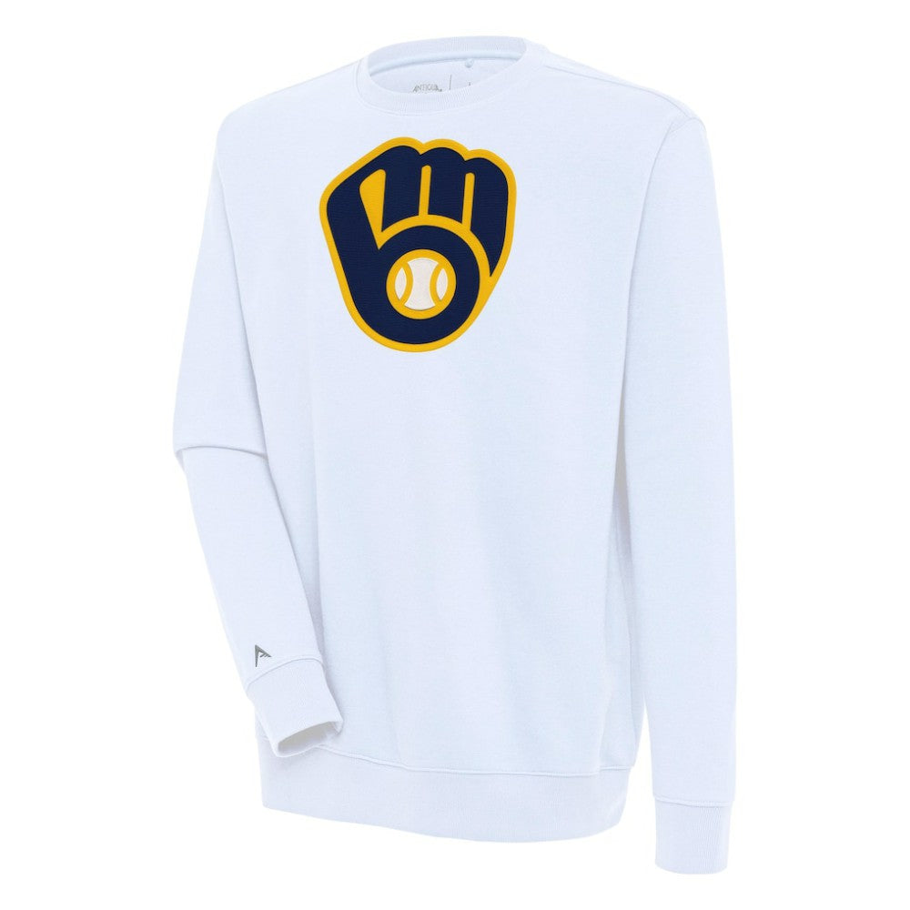 Milwaukee Brewers Antigua Victory Pullover Sweatshirt - MLB