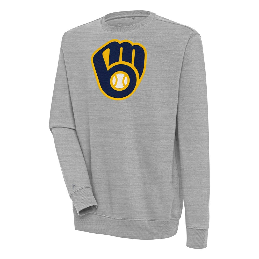 Milwaukee Brewers Antigua Victory Pullover Sweatshirt - MLB