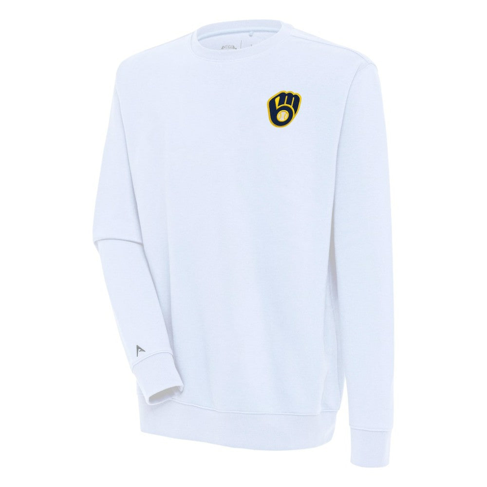 Milwaukee Brewers Antigua Victory Pullover Sweatshirt - MLB