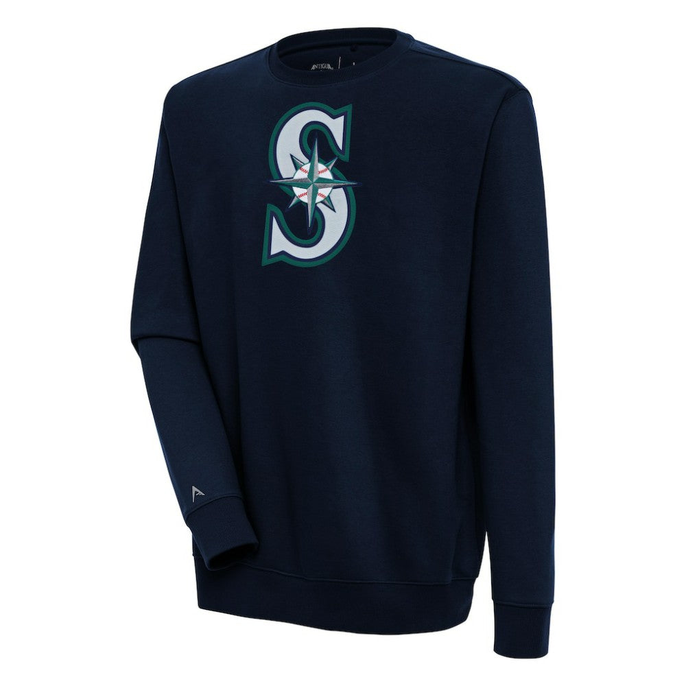 Seattle Mariners Antigua Victory Pullover Sweatshirt - MLB